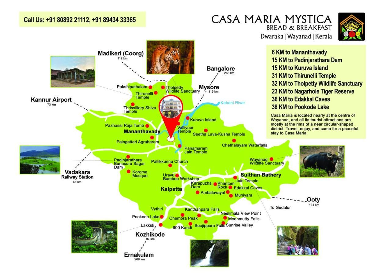 Casa Maria Mystica Apartments, Mananthavady, Wayanad Экстерьер фото